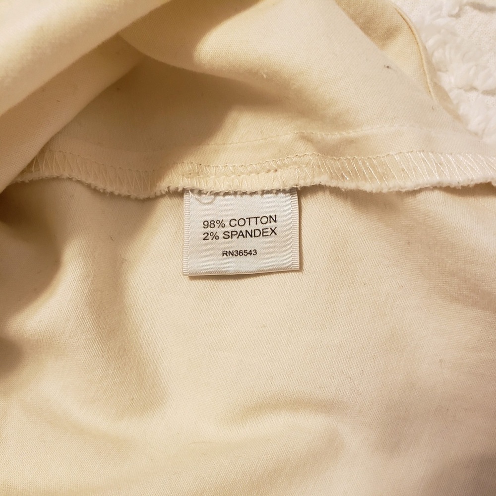 VanHeusen Ivory Dress Shirt, 3/4 Sleeve - Picture 3 of 7
